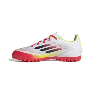 Imagem de Chuteira Society Adidas F50 Club Cloud White/Core Black/Solar Yellow IE1225 44