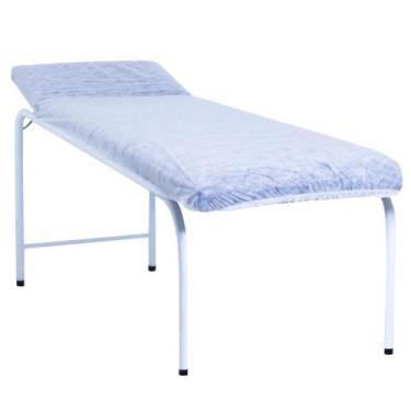 Imagem de 10 Lencol Descartavel Tnt Elastico P/Clinica Maca 2,20 X 90 - ARADESC,