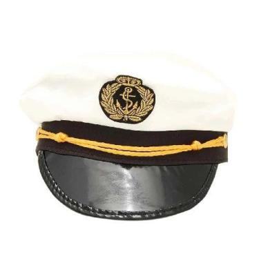 Imagem de Boina Chapéu Quepe Marinheiro Cosplay Fantasia Festa - Lynx Produções 