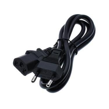 Imagem de Cabo De Alimentação Energia Tripolar Pc Fonte Atx Monitor - Monac Stor