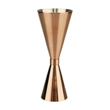 Imagem de Baoblaze Jigger de, copo medidor de portátil, copo medidor de bebida alcoólica dupla para barman, Champanhe