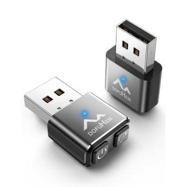 Imagem de Mouse Mover Dofuhem Metal Mini Mouse Mover 3 modos de oscilação