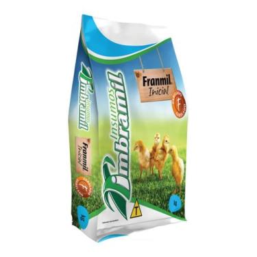 Imagem de Ração inicial farinha p/ aves pintinhos 5kg franmil