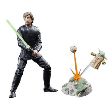 Imagem de Bonecos de ação STAR WARS The Black Series Luke & Grogu 15cm