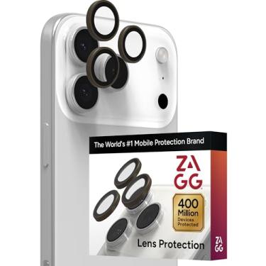 Imagem de ZAGG IS-GLEL AR E CameraRings-Apple-Basin/Zion/16PPM/15PPM-SNDSTN Protetor de lente de câmera de telefone