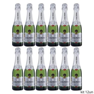Imagem de Espumante Branco Moscatel Casa Perini 375ml Caixa Kit 12un