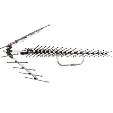 Imagem de Antennas Direct Antena HDTV externa Uhf Uhf unidirecional de longo alcance Goliath, alcance de 110 km, UHD 4K 8K, TV Nextgen – com ferragens de montagem