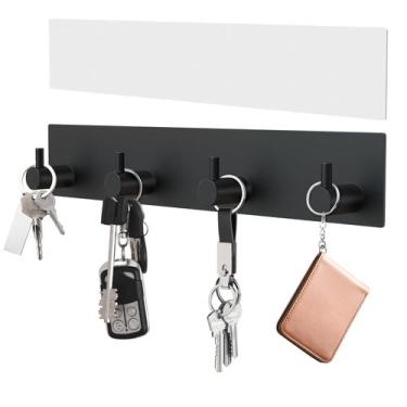 Imagem de Porta-chaves para suporte de parede VIS'V Large Metal Autoadesivo Pret