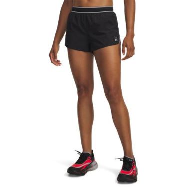 Imagem de Shorts de Corrida Under Armour Halo Run Feminino, Preto, PP