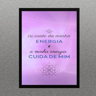 Imagem de Quadro Lei Da Atração - Energia 33X24Cm