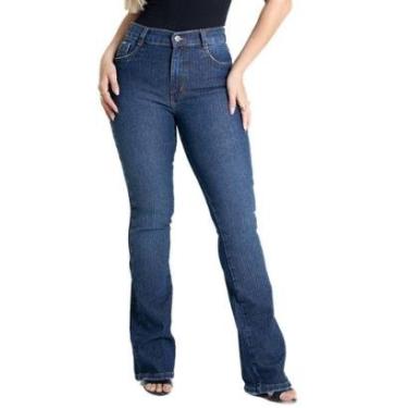 Imagem de Calça Jeans Sawary Boot Cut - 280697 - Azul médio 44-Feminino