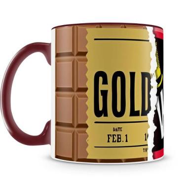 Imagem de Caneca de Cerâmica Chocolate Wonka - 325ml - Amo Canecas