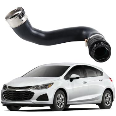 Imagem de 13374646 1.4L Turbocompressor Intercooler Mangueira de entrada de ar compatível com Chevry Chevrolet Cruze 2016 2017 2018 2019 L4 Turbocharged Replace# 2862031364 42626074 667-308