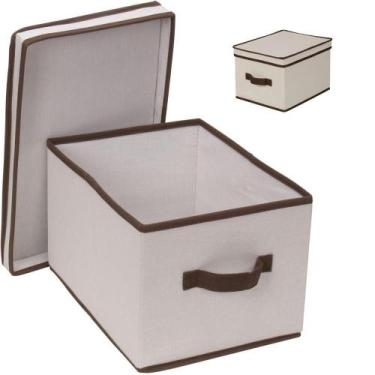 Imagem de Organizadora grande multiuso caixa para organizar objetos documento br