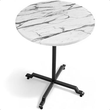 Imagem de Mesa de Canto Redonda Decorativa Mesa Lateral Valência - Loja da Isa, 