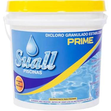 Imagem de Cloro estabilizado 55% ativo 10kg - Suall - suall 