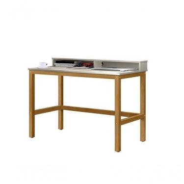 Imagem de Escrivaninha Califórnia Branco / Amêndoa - Tebarrot