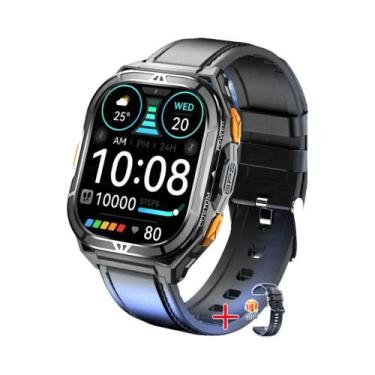 Imagem de Smartwatch Resistente À Água 5ATM IP69K Com GPS De Dupla Banda, Bússol