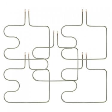 Imagem de Kit Resistência Inferior Para Fornos Embutir - 5 Peças Verde 110V