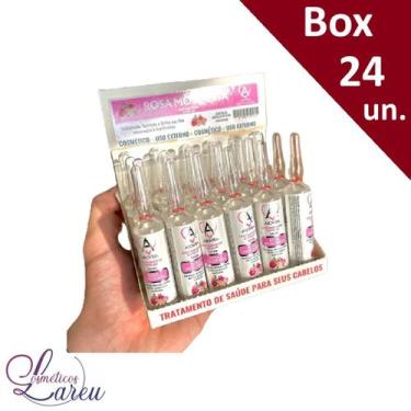 Imagem de "Box Ampola Capilar 10 ml Rosa Mosqueta (24 unidades) - Arovida