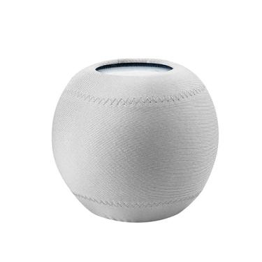 Imagem de Coyktonty Capa protetora para alto-falante inteligente Apple Homepod Mini áudio impermeável armazenamento elástico (cinza)