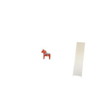 Imagem de Fenteer Abajur de Chão em Papel Inspirado No Cavalo de Dalecarlian, Escultura Aconchegante de Animal para Decoração de Sala de Estar, Estante, Armário de Entr