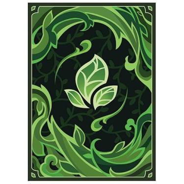 Imagem de Fantasy North - Nature - Elements Series II - 100 capas de cartas TCG foscas texturizadas - Serve para Pokémon Magic MTG Commander e outros jogos de cartas - Capas de baralho