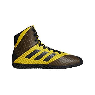 Imagem de adidas Mat Wizard 4 Tênis de luta livre masculino, Dourado/preto, 44