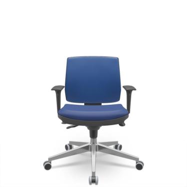 Imagem de Cadeira Brizza Soft Executiva Vinil Azul