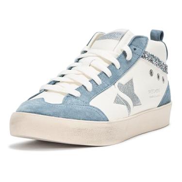 Imagem de Skechers Tênis feminino Strand Star-Radiant Rebel, Branco/Azul, 41