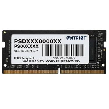Imagem de Memória Ram Cl22 Sodimm Patriot Signature 8gb 1x8gb 3200mhz PSD48G32002S