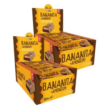 Imagem de Combo Bananita Latam Fit Amendoim Zero Açúcar-Unissex