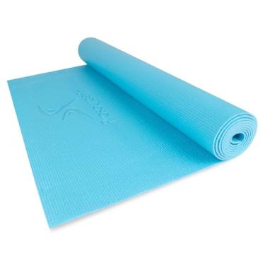 Imagem de ProsourceFit Tapete de ioga clássico de 3 mm de espessura, extra longo de 182 cm, tapete de fitness leve com aderência antiderrapante para ioga, pilates, exercícios, água marinha