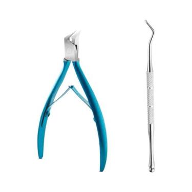 Imagem de Tesoura De Cutícula Em Aço Inoxidável Com Lâmina Afiada, Durável E À P