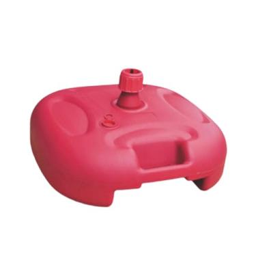 Imagem de IEUDNS Suporte para guarda- de pátio, suprimentos de suporte, reposição de 20L, base em arco de balão, suporte para móveis de área externa, piscina, Vermelho