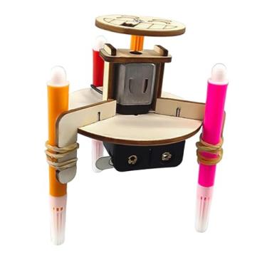 Imagem de simhoa Brinquedos de construção de robôs para desenho, kits de artesanato STEM para crianças, experimento científico para ensino de física e ciências,