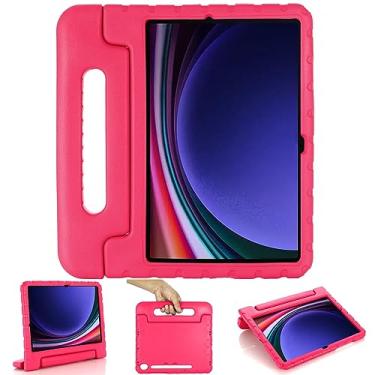 Imagem de Artyond Capa para Galaxy Tab S9 11 polegadas 2023, suporte de EVA à prova de choque, alça portátil, compatível com crianças, capa protetora para Samsung Galaxy Tab S9 11 polegadas 2023 modelo (SM-X710