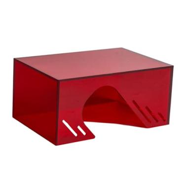 Imagem de Baoblaze Cabana/Terrário Decorativo para Répteis em Acrílico para Pequenos Animais, Esconderijo para Sapos, Dragões Barbudos, Cobras e Geckos - Acessórios, Style a