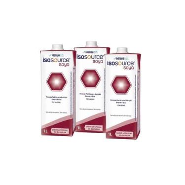 Imagem de Isosource Soya 1.2kcal 1000ml Nestle - 3 Unidades