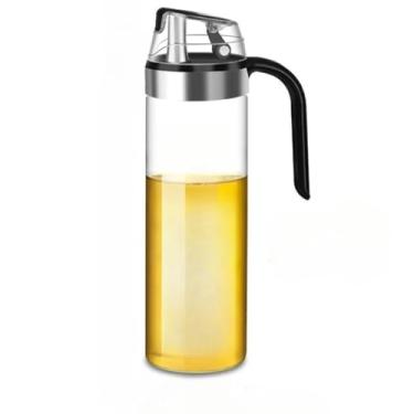 Imagem de Garrafa De Vidro, Adequada Para Azeite E Vinagre – Um Elegante Dispensador Com AcessóRio Pulverizador