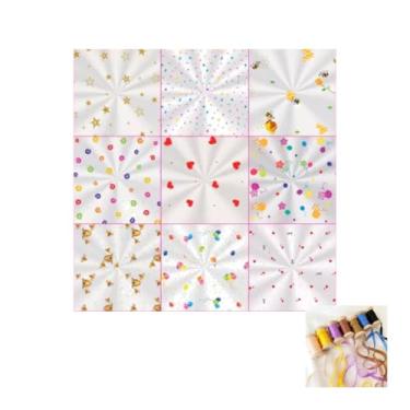 Imagem de Kit Saco Decorado PP 10x14cm com 50 Unidades e Fita de Cetim 4mm x 10 Metros