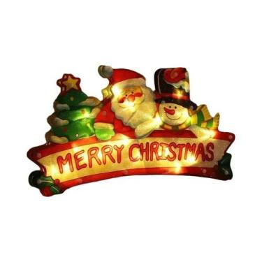 Imagem de Lâmpadas De Natal LED Coloridas Para Pendurar, Decoração De Parede E J