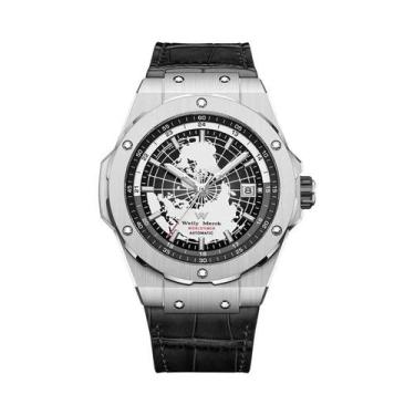 Imagem de Relógio Automático Masculino WM Watch Série World Time Welly Merck 124