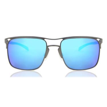 Imagem de Óculos de Sol Oakley Polarizado Holbrook Ti 0OO6048 604804 Tam 57 / Chumbo Fosco - Lentes Prizm Sapphire Polar