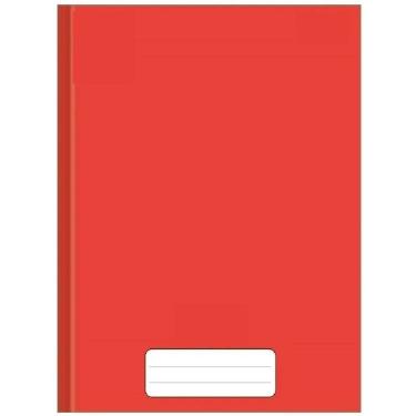 Imagem de Caderno Escolar Pequeno ¼ Brochura Capa Dura 48 Folhas Anotações