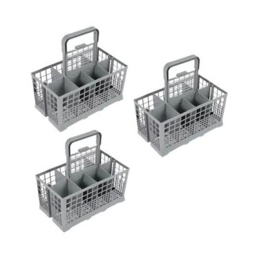 Imagem de Suporte Universal Dobrável Para Talheres De Lava-Louças, Cesto Substit