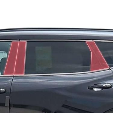 Imagem de HGFLBNV Película protetora para carro B/C pilar antiarranhões PPF/TPU transparente/adesivo de fibra de carbono, para Chevrolet Blazer 2019-2024