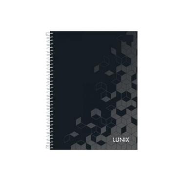 Imagem de Caderno Universitário Lunix 10 Matérias 160 Folhas Pautadas