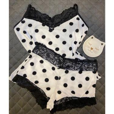 Imagem de Baby Dool Pijama Short Dool camisete  Liganete Encanto Atacado Revenda