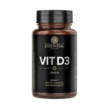 Imagem de Vit D3 2000UI 120 Cápsulas Essential Nutrition-Unissex